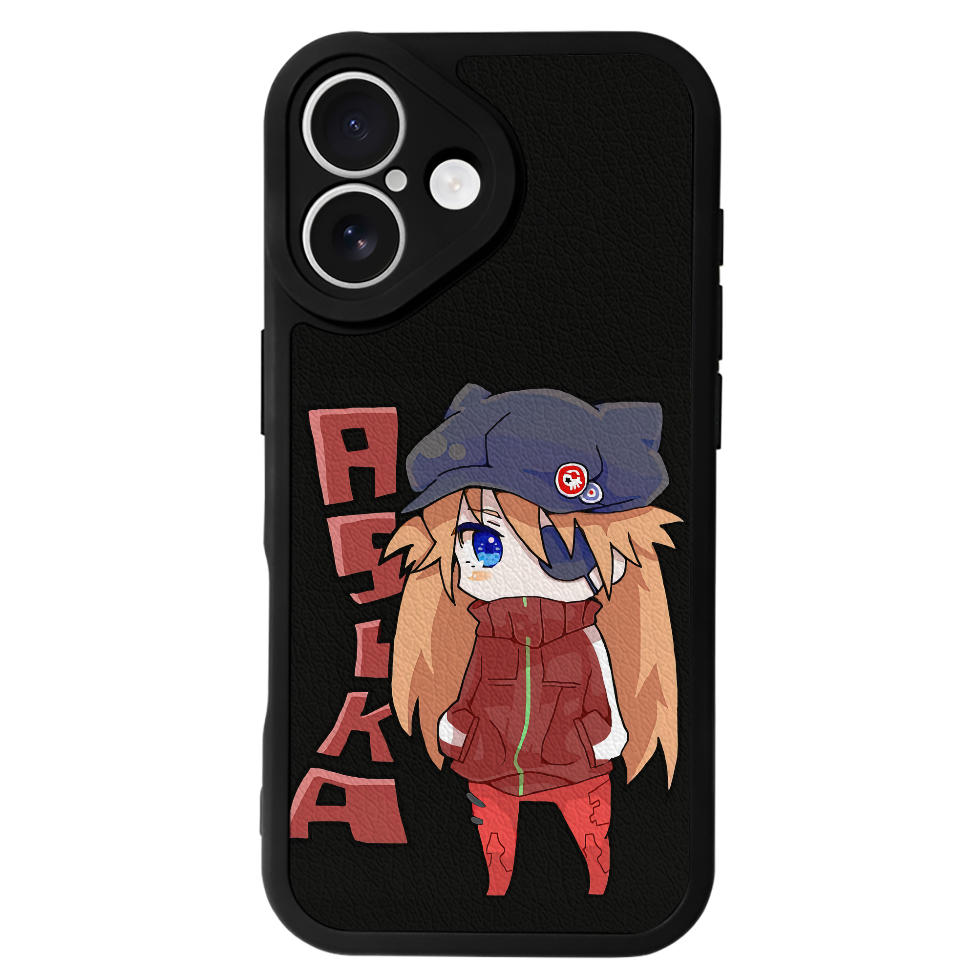 （画像用） EVA 新世紀エヴァンゲリオン 【iPhone 16シリーズ対応】シリコンスマホケース（レザー調） 材質：シリコン